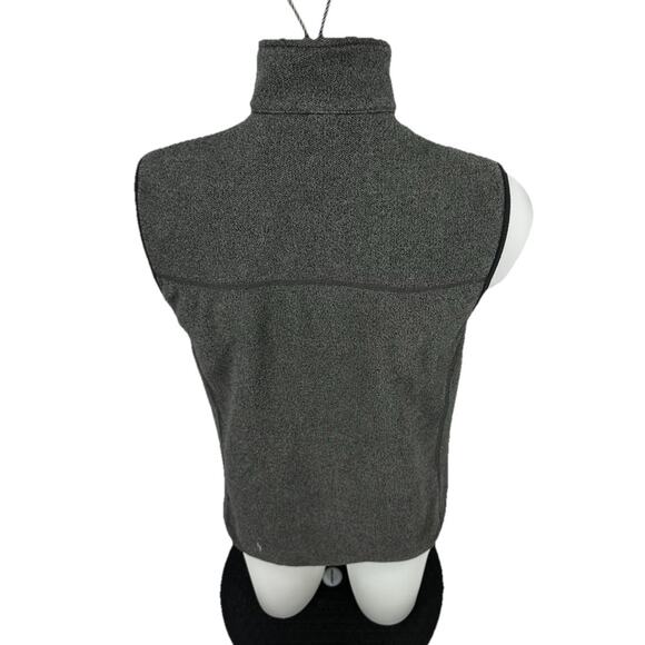 Duluth Trading Co Small Men Knit Gray Full Zip Vest Pockets Hiking Outdoor X5 - Picture 3 of 7